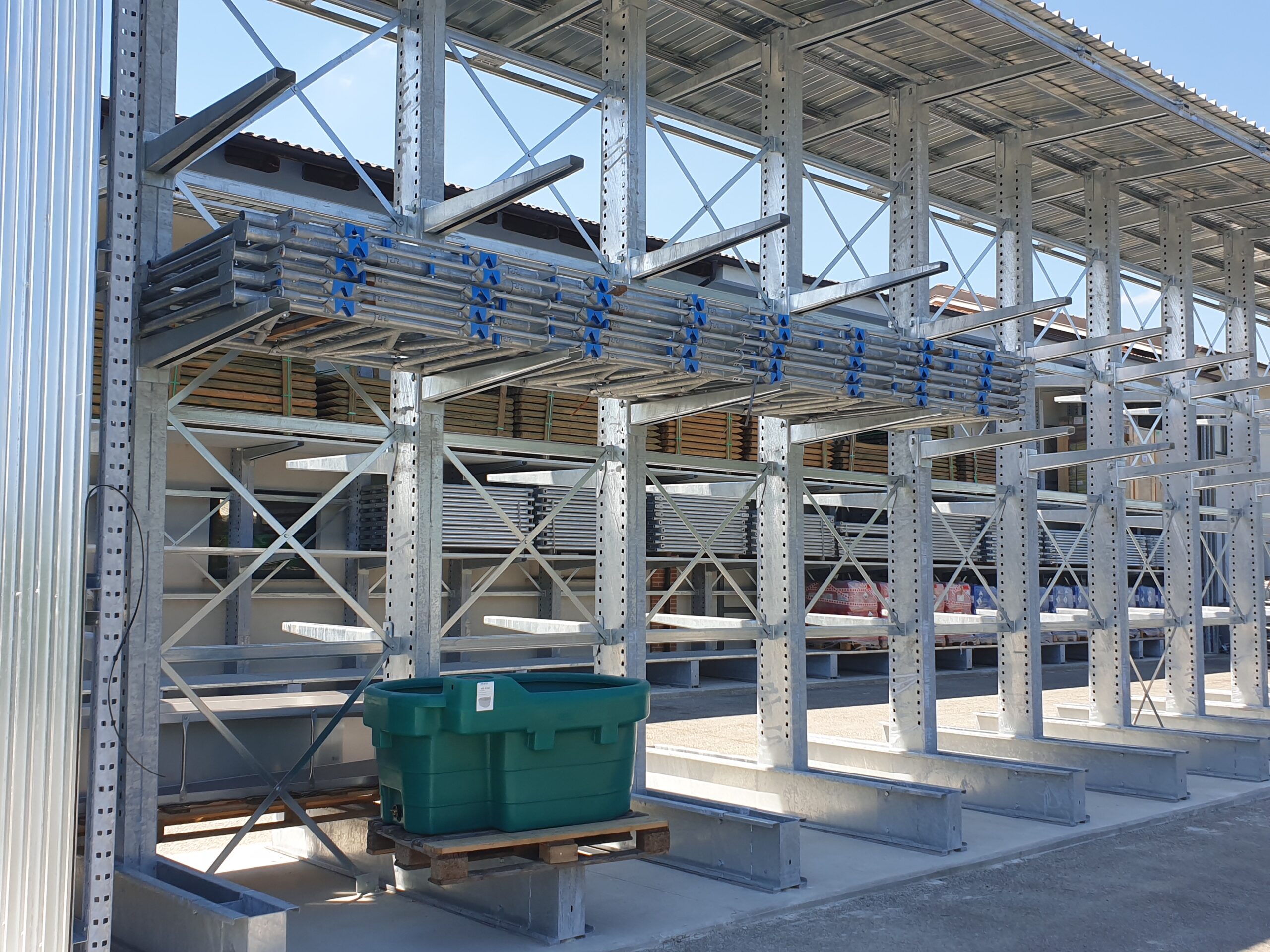 Cantilever per barre e tubi lunghi