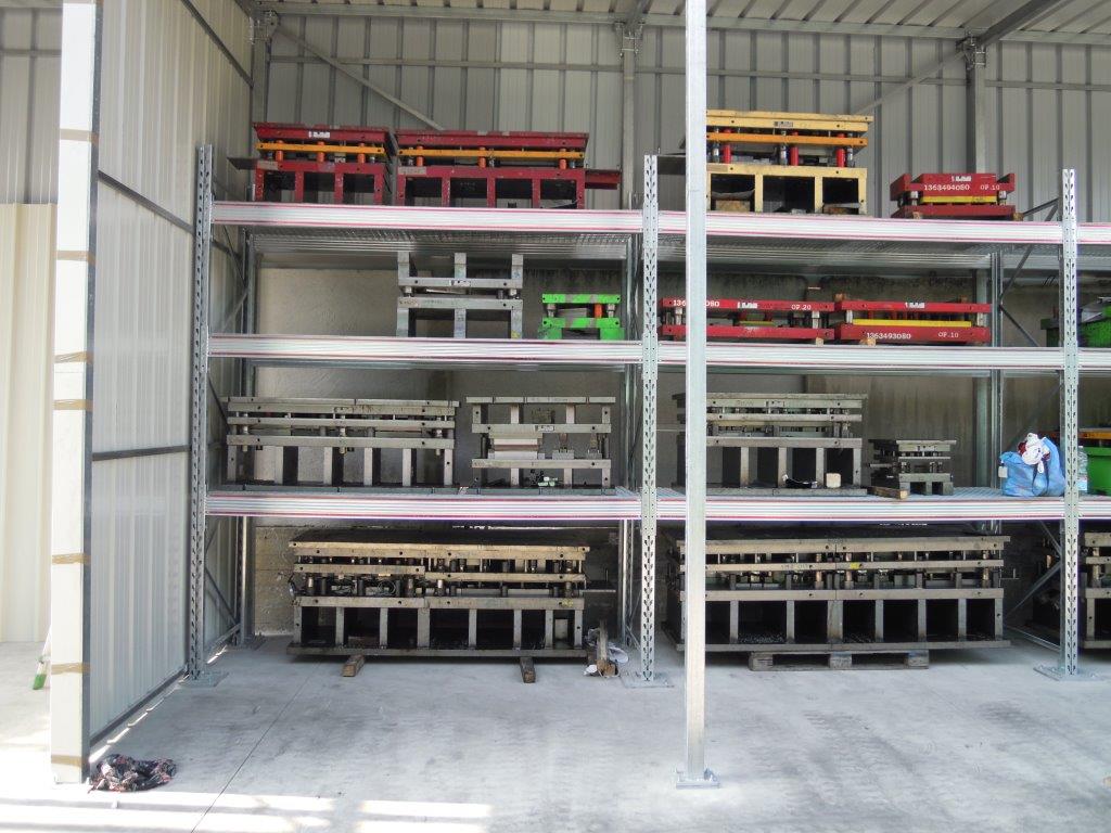 Heavy-duty mould racking
