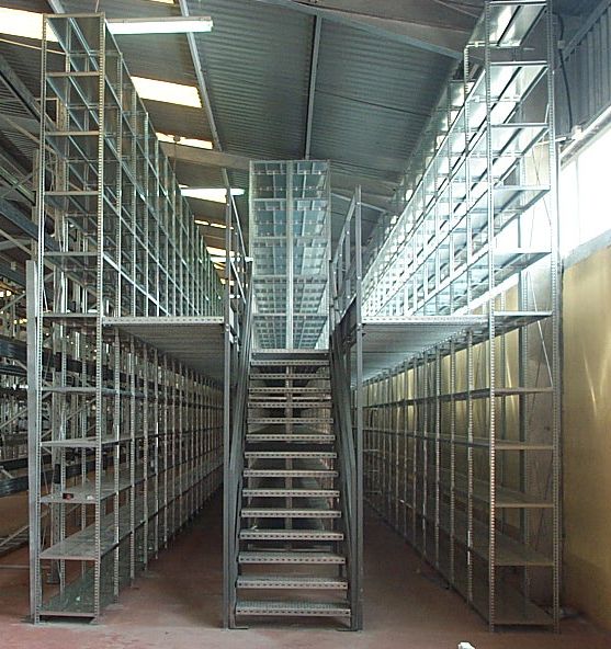 walkway mezzanines for storage