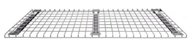 Welded wire mesh decks