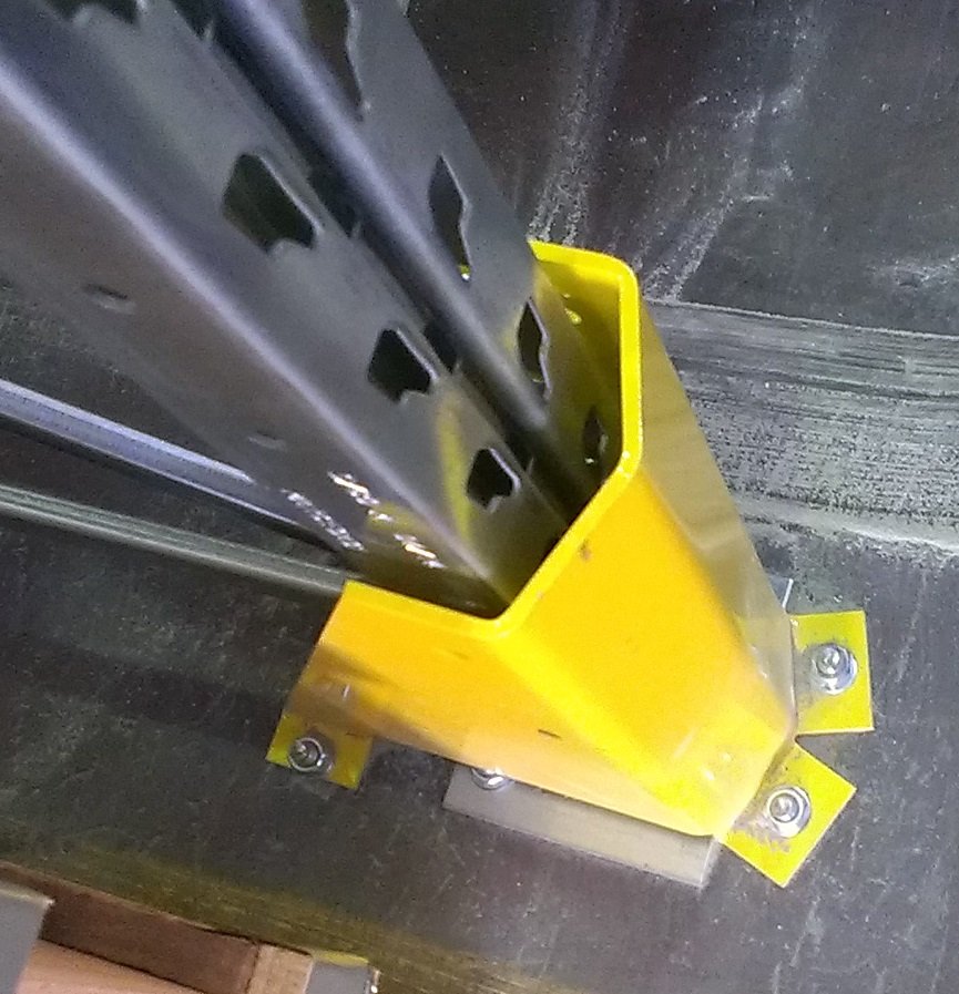 Examples of impact protection for racking