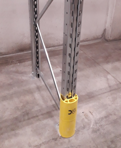 Impact protection for shelving and pallet racking