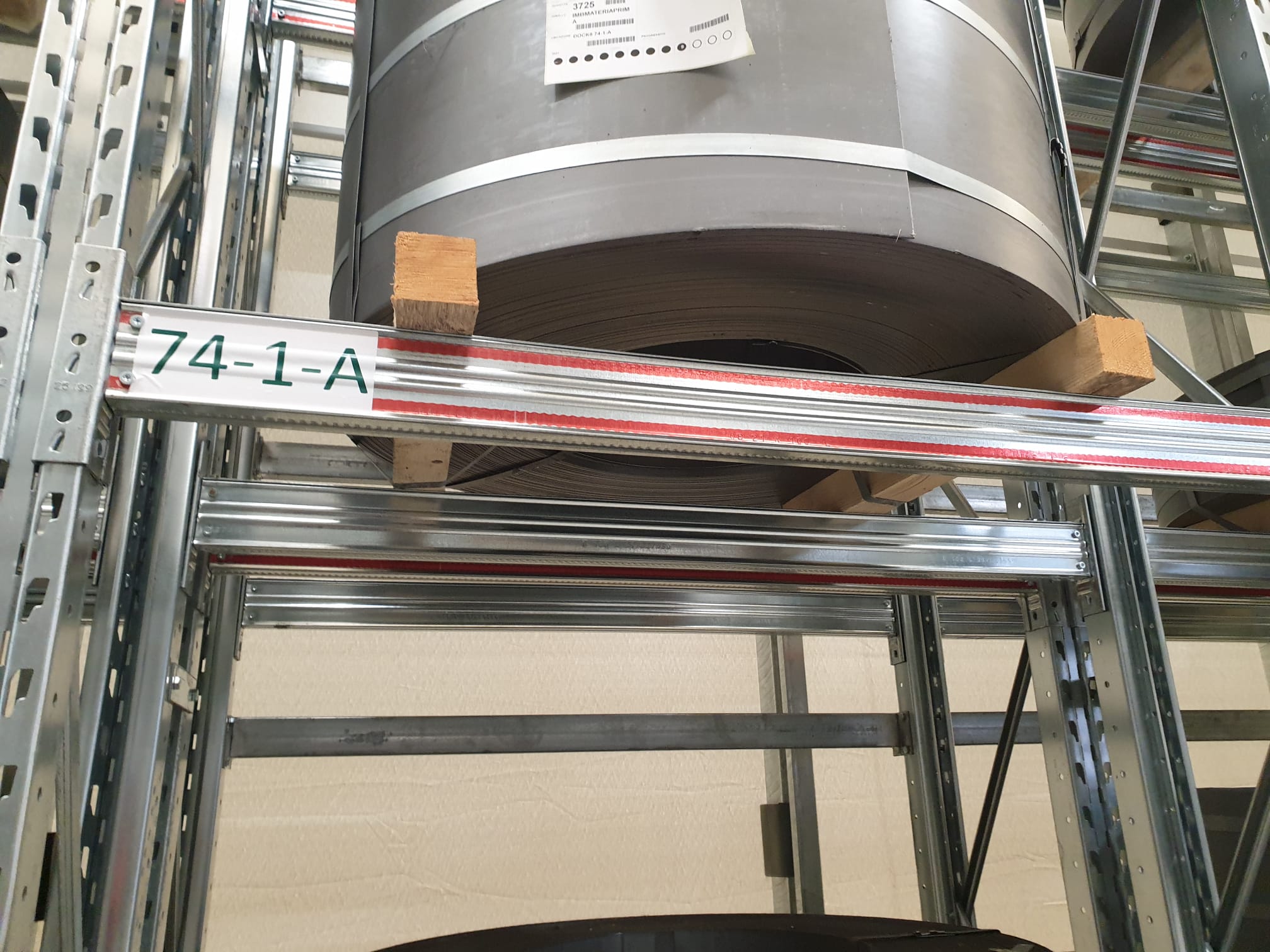 Scaffali metallici portacoils portastampi e portalamiera