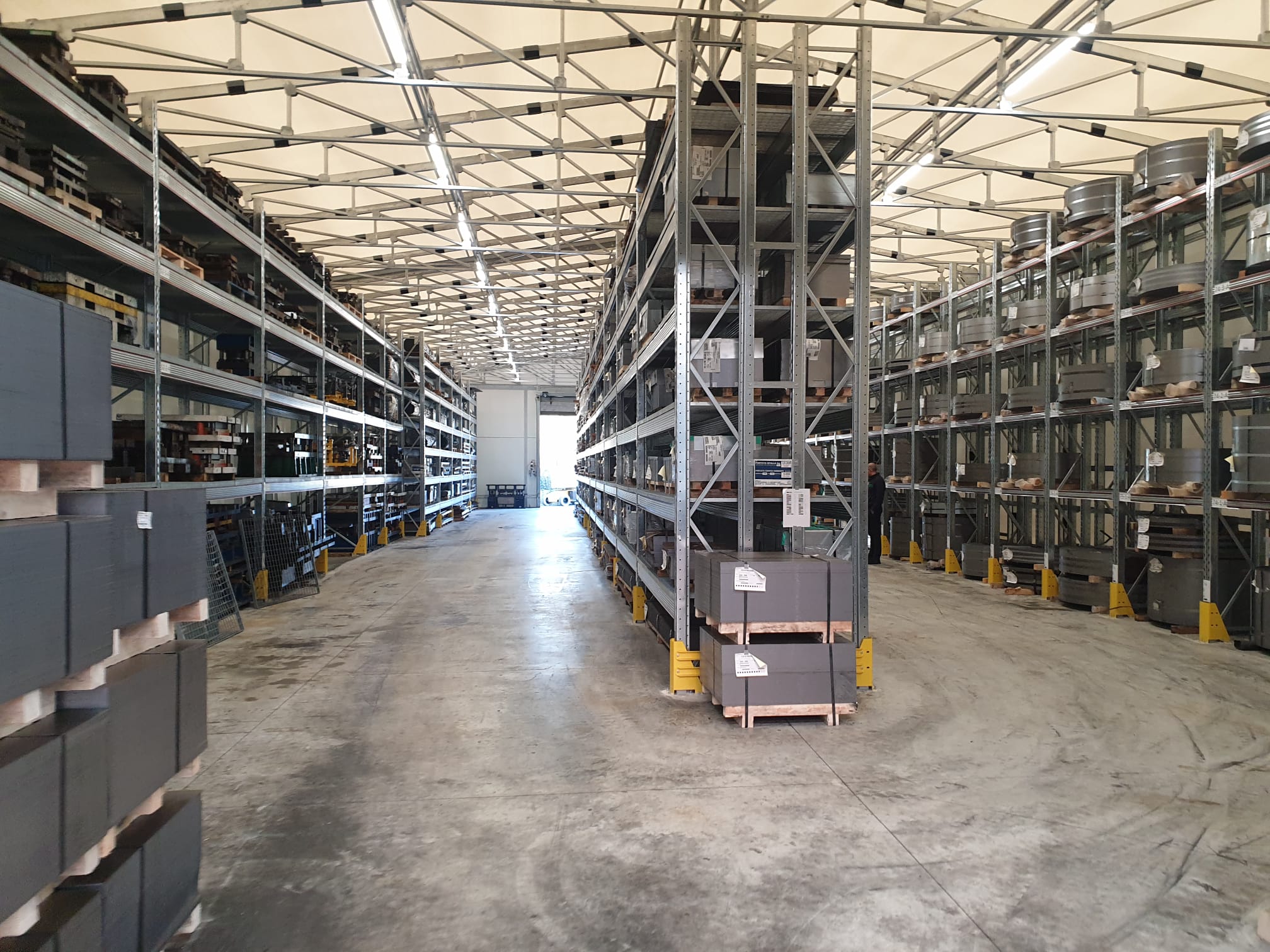 Scaffalature industriali portacoils porta-stampi e porta-lamiera